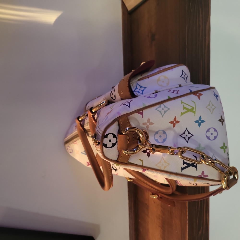 AUTHENTIC LOUIS VUITTON keepall RITA - Picture 3 of 7